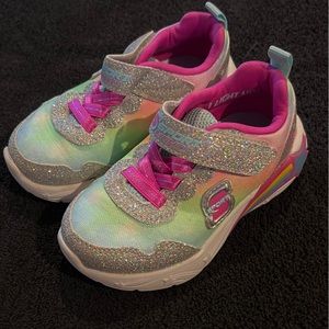 Skechers light up gym shoe